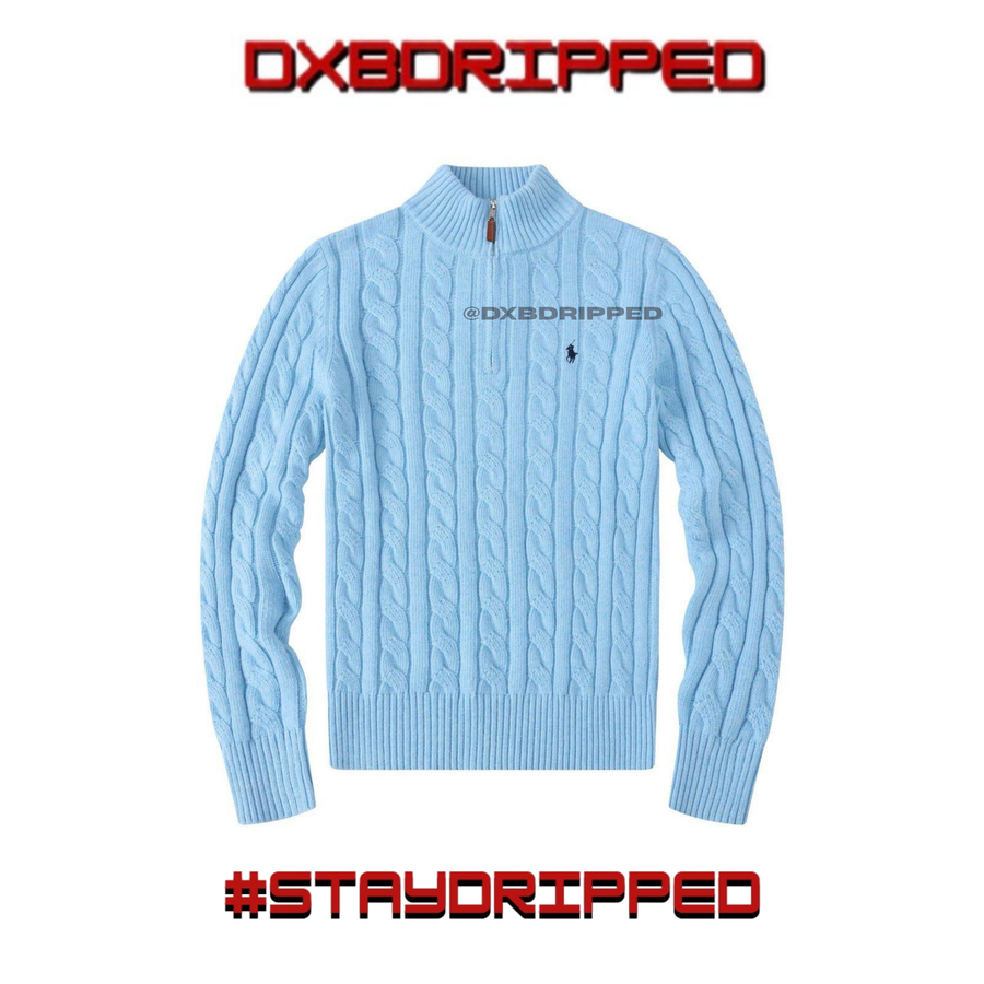 Polo Ralph Lauren Cotton Cable Half Zip