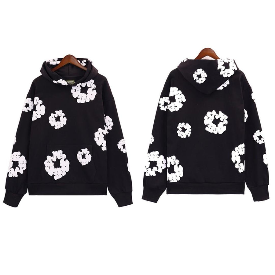 denim tears hoodie ‘black’