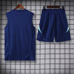 Adidas Football Sleeveless Short Set