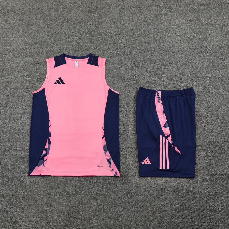 Adidas Football Sleeveless Short Set
